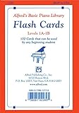 Alfred's Basic Piano Library Flash Cards, Bk 1A & 1B: 102 Cards That Can Be Used by Any Beginning St by 