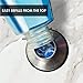 Soap Dispenser for Kitchen Sink, Avola Brushed Nickel Soap Dispenser, Best Plastic Built in Pump Kitchen Sink Dish Soap Dispenser