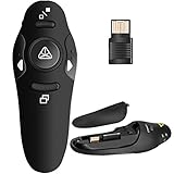 Greyghost 2.4GHz Wireless Presenter Pointer Pen PPT Pen Remote Control Teacher Slide Clicker