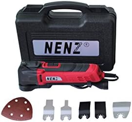 NENZ NZ10-01 AC120V Brushless Oscillating Multi-tool Kit with 11 Accessories
