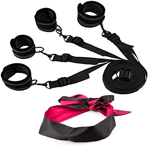 Mokeua Exercise Bands Sport Kits Adjustable Set of 2PCS Black