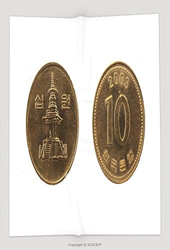Custom Throw Blanket Coin Won South Korea 129226670 and Comfortable