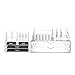 Vencer King-size Jewelry & Cosmetic/makeup Organizer (1 Top 2 Drawers