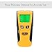 Dr.meter Fi-1 Backlight Stud Metal AC Wire Scanner Wall Stud Finder Electronic StudSensor, Yellow