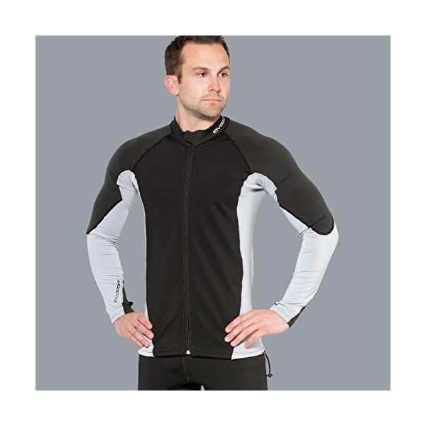 New-Mens-LavaCore-Elite-Stand-Up-Paddleboard-SUP-Jacket-Grey-Size-X-Large-for-Scuba-Diving-Surfing-Kayaking-Rafting-Paddling-Many-Other-WaterSports