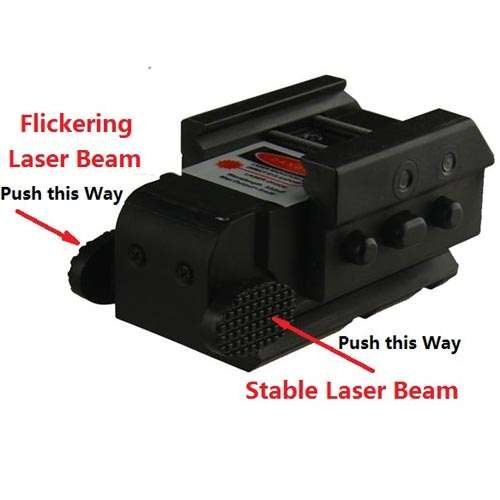 Ultimate Arms Gear Tactical Red Dot Compact Laser Sight with Pressure Switch For Walther PPS P99
