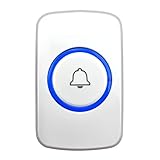 KERUI Wireless Panic Button Door Bell for Home Alarm System Security Emergency Calling& Doorbell System 433MHz