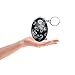 2-Pack Black 120dB Smart Emergency Personal Alarm Key Chain for Women,Kids,Girls,Superior,Explorer Bag Decoration Self Defense Electronic Device