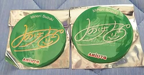Amazon サインプリント 缶バッジセット 鈴木みのり 金 アニュータ Animelo Summer Live 18 Ok Aniut アイドル 芸能人グッズ 通販