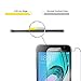 [2 Pack] Orzero Samsung Galaxy Luna / Express 3 / J1 (2016 version) Amp 2 / Tempered Glass Screen Protector 0.26mm Clear 2.5D Arc Edges HD Anti Fingerprint [Lifetime Replacement Warranty]