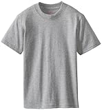 Soffe Big Boys' Mid Weight Tee, Oxford, Medium