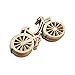 OULII 10PCS Wooden Bicycle Bike Cutout Veneers Slices Crafts Embellishment for DIY Crafting Ornament Decoration for Wedding Engagement Festival Party