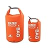 WINGONEER-Waterproof-Bag-Waterproof-Case-for-Swimming-Surfing-Fishing-Boating-Skiing-Camping-and-Other-Outdoor-Sports-Protest-Your-Personal-Item-Against-Water-Rain-Snow-and-Sweat-2L-Orange