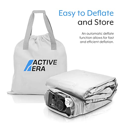 Active Era Luxury Queen Air Mattress with Built in Pump with Builtin Electric Pump and Raised