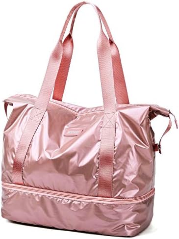 fancyfree Double Layers Bag, Large Travel Tote Bag with Bottom Shoes Compartment, Ideal Gym Duffle Bag for Women and Men 8 fancyfree Double Layers Bag, Large Travel Tote Bag with Bottom Shoes Compartment, Ideal Gym Duffle Bag for Women and Men