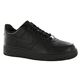 Nike Air Force 1 Low Black Youths Trainers Size 3 UK