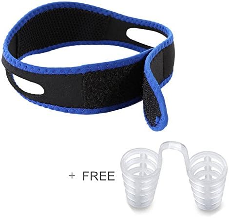 JYfeel Anti Snoring Chin Strap Devices and Nose Vent Set,Advanced Snoring Solution Scientifically Designed to Stop Snoring,Adjustable Sleep Aid For Man and Woman [2018 UPGRADED VERSION]