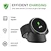 Fashioneey Compatible for Ticwatch 2 Charger,Universal Cradle Holder k Station with USB Charging Cable Compatible for Ticwatch 2/Moto 360 2nd Gen(Cann't fit Ticwatch E/Ticwatch S Smartwatch)