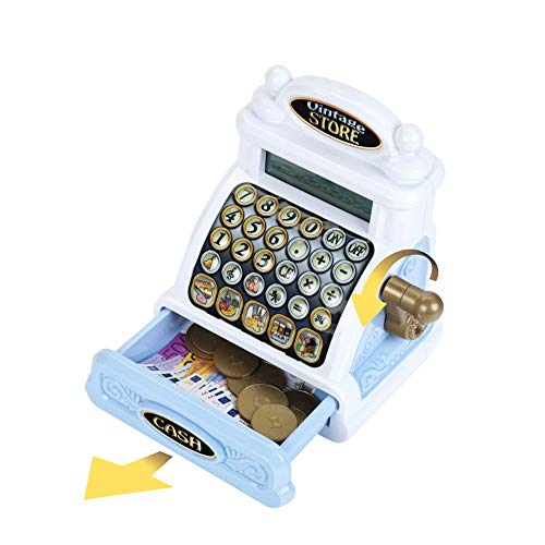 Theo Klein 9309 Vintage Cash Register , Nostalgic Cash Register with Charming Sound Modules , Calculator Function , Toys… – Bild 6