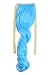 MapofBeauty 2 Pack Curly Ponytail Long Wavy Hair Fashion Hair Accessories (Azure)thumb 3