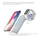 2 in 1 Charging Station, Fast Qi Wireless Charger Stand, FACEVER Wireless Charging Stand for Apple Multiple Devices iPhone 14 Pro 13 12 Max 11 Xs X XR 8 Plus Apple Watch Series Ultra 8 7 6 5 4 3 2