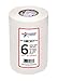 SportsTape Hockey Tape - 6 Roll Multipack (White), 0.94