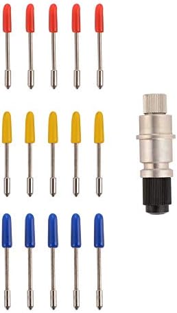 15pcs 30/45/ 60 Degree Blades for Roland Plotter Vinyl Cutting Cutter + Blade Holder Set BI1090 Furniture Building Materials Motorcycle Accessories