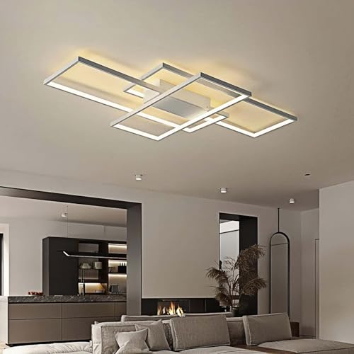 Lumbryzn Modern Dimmable LED Ceiling Light, Living Room and Bedroom Lamp, LED Ceiling Light for Kitchen, Office and Living Room Decorative