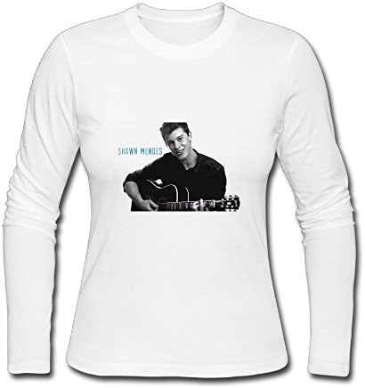 Shawn Mendes Concert Live 2017 Long Sleeve T-Shirts For Womens White