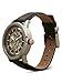 Kenneth Cole New York Men's Analog Quartz Stainless Steel Case Pig Skin Leather Strap Brown,(Model:KC1718)