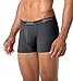 Lapasa Men's Underwear 4-PACK Boxer Brief Micro Modal Super Soft No Fly Pouch Trunks M02,Dark Grey,Medium (Waist 32 Inches -34 Inches)