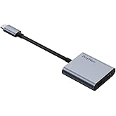 RayNeo USB-C to Glasses Charging Adapter | Charge & Play | Compatible with Switch (Not Switch 2), ROG Ally, PS4/5, Xbox, Mac mini, Laptops & DP Alt Mode Devices | 100W PD Charging | 4K@60Hz Output