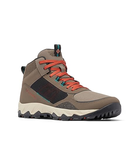 Columbia Men’s Flow Centre, Mud/Warp Red, 7