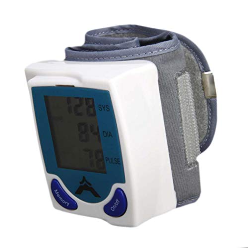 MuLuo Wrist Blood Pressure Monitor LCD Display 60 Groups Memory Automatic Blood Pressure Tester - Thumbnail 3