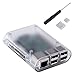 Enokay Case for Raspberry Pi 2 Model B B+ Raspberry Pi 3 Model B B+ Case(Transparent)