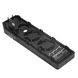 MoKo Xbox One Cooling Fan, 3 Cooler, with 2 Ports USB Hub for Gaming Xbox One Console Controller, BLACK