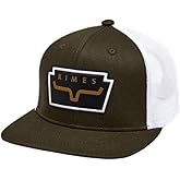 Kimes Ranch Unisex Texola Hat – High-Profile Western Snapback with Woven Patch