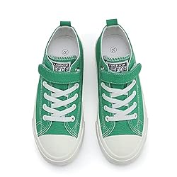 Fefoe Girls Canvas Shoes Girls Canvas Walking Shoes
