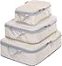 JJ POWER Travel Packing Cubes Luggage Packing Organizers with Bonus Shoe Bag