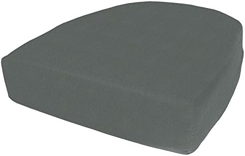 19.5" x 20" x 5" Sunbrella Deep Seating Rounded Back Cushion (Sunbrella Charcoal)