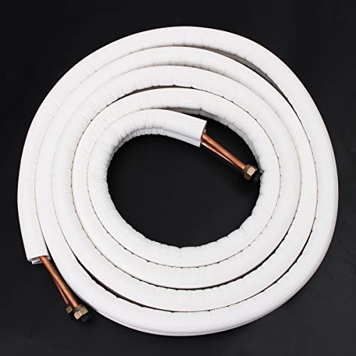 Forspero Tubo De Cobre Aislado De 1/2/4 M 1/4 '' 3/8 '' Tubos De Aire Acondicionado Accesorios Par De Tubos De Bobina - 4M