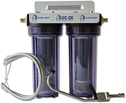 Fluoride + Wide Spectrum Undersink Water Filter w/Third Faucet