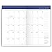 Mead 2 Year Monthly Planner, January 2018 - December 2019, 3-5/8