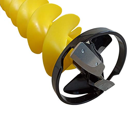Nordic Legend E-Drill Unit - Cordless Nylon Ice Drill Auger with Centering Point (6")