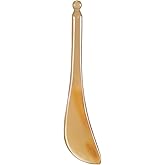 Beaupretty Guasha Massage Tool, Natural Ox Horn Plate Scraping Facial Massage Board for Face and Body SPA Skincare