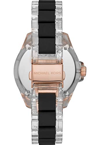 Michael-Kors-Damen-Analog-Quarz-Uhr-mit-Nylon-Armband-MK6676