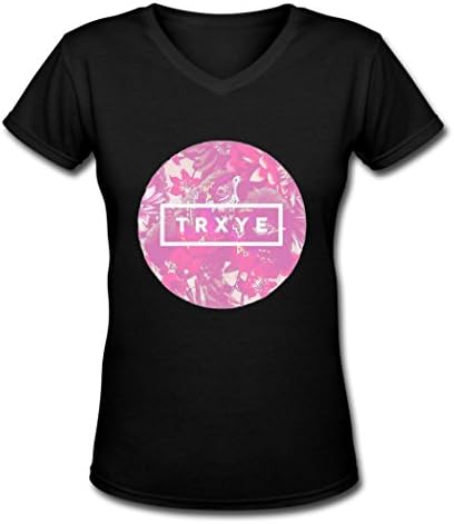NWY fashion girl's Troye Sivan fashion logo women's t shirt Black M