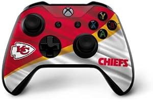 Skinit Decal Gaming Skin Compatible with Xbox One X Controller - Officially Licensed NFL Kansas City Chiefs Design