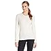 100% Merino Wool - Women's Midweight Base Layer - Long Sleeve Crew - Natural Cream - Small
