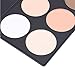 iMeasy Makeup Contour Kit Highlight and Bronzing Powder Palette - 6 Color